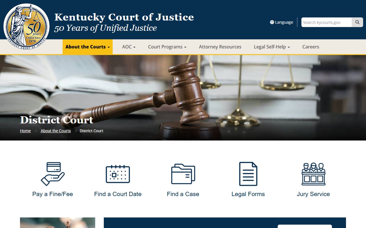 Shelby County Circuit Court records Kentucky District Court jurisdiction relationship